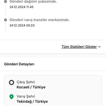 Geç Teslimat Ve Yanıltıcı Bildirim Sorunu