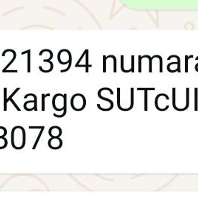 Adrese Teslim Edilmeyen Kargo Sorunu