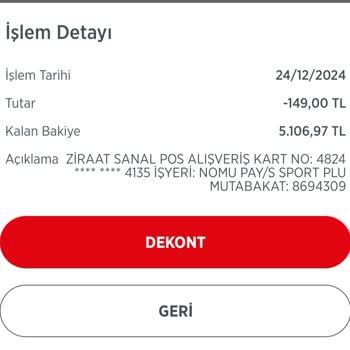 İzinsiz Yenilenen Üyelik Ve Para Çekimi