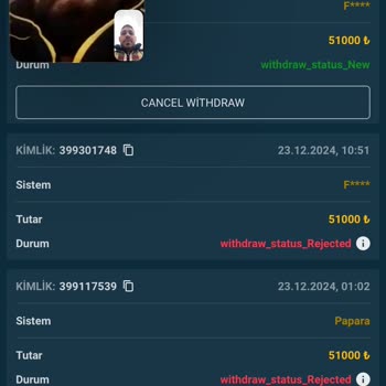 Ödeme Taleplerine Yanıt Alamayan Kullanıcının Şikayeti