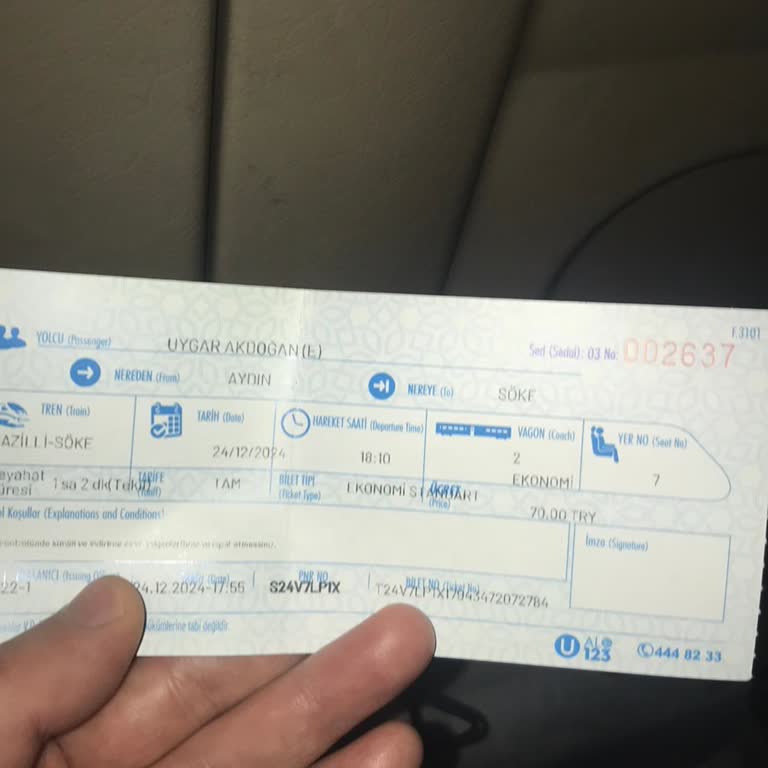 TCDD Tren Gecikmesi Mağduriyeti