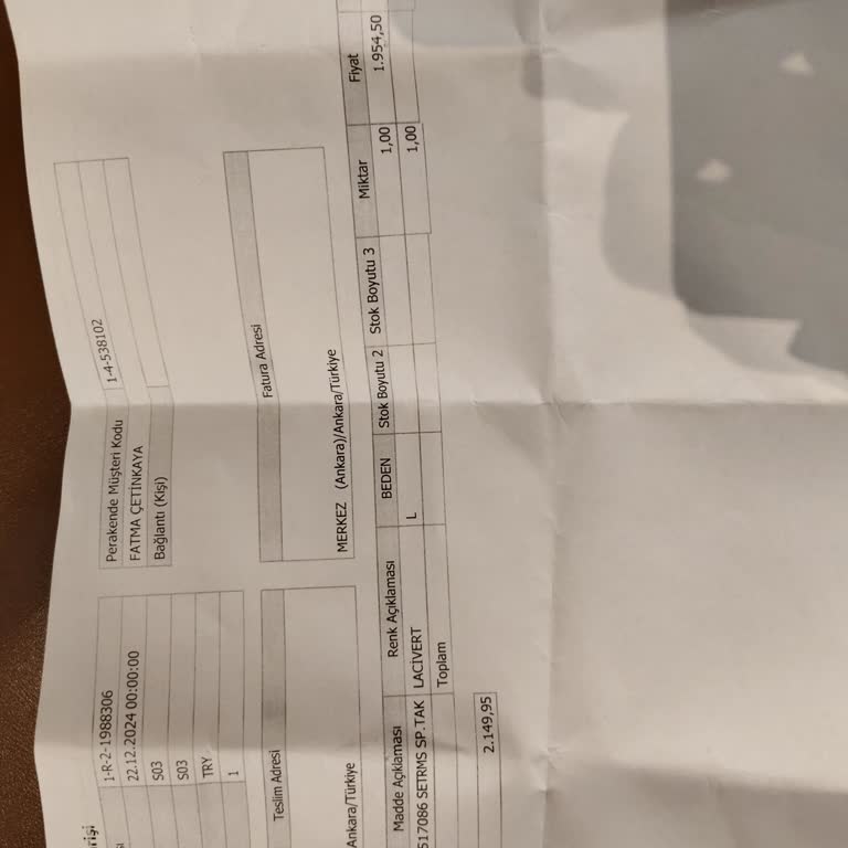 Yanlış Ürün Teslimatı Ve İade Sorunu