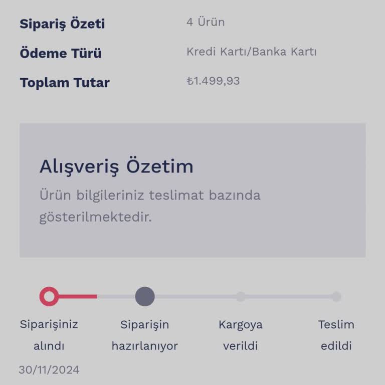 Teslim Edilmeyen Sipariş Ve İade Sorunu