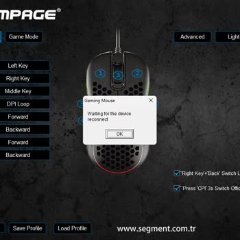 Makro Programı Sorunu: Rampage SMX-R85 Mouse İçin Yardım Talebi