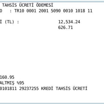 Yüksek Kredi Tahsis Ücreti Şikayeti