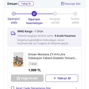 Emsan Ve N11 İle Kargo Ve İptal Sorunu: Mağduriyet Yaşıyorum
