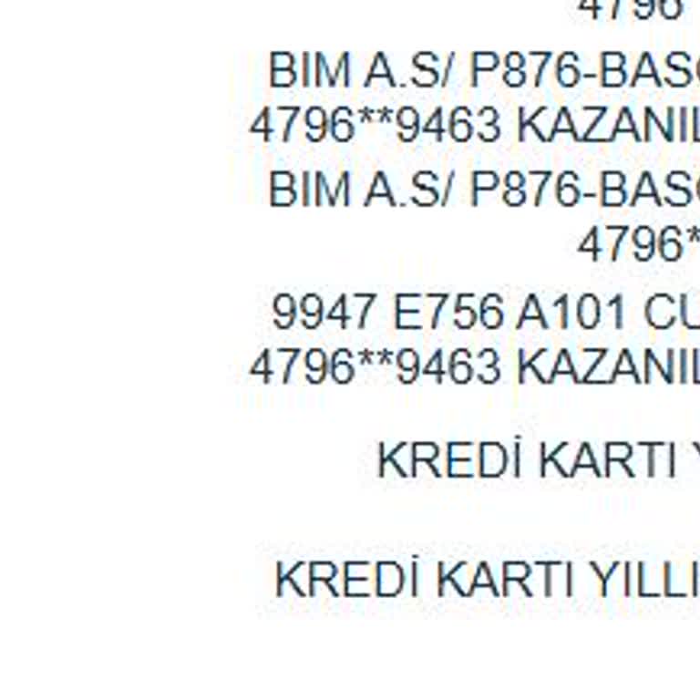 Mezuniyet Sonrası Kart Aidatı Şoku