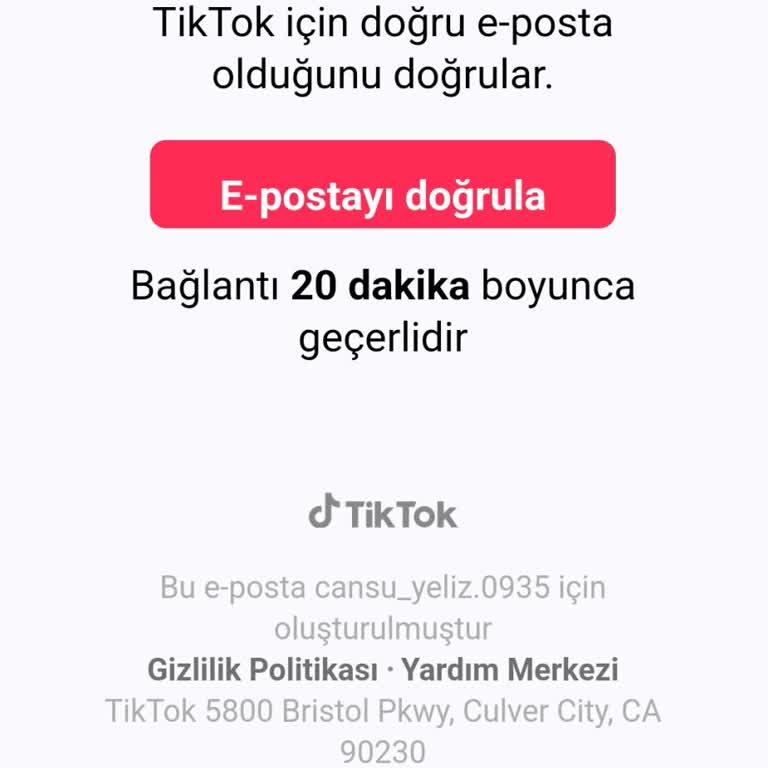TikTok Doğrulama Kodu: İzinsiz Bilgi Kullanımı Sorunu