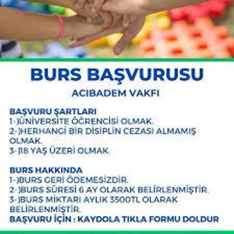 Burs Başvurusunda Bilgi Güvenliği Endişesi