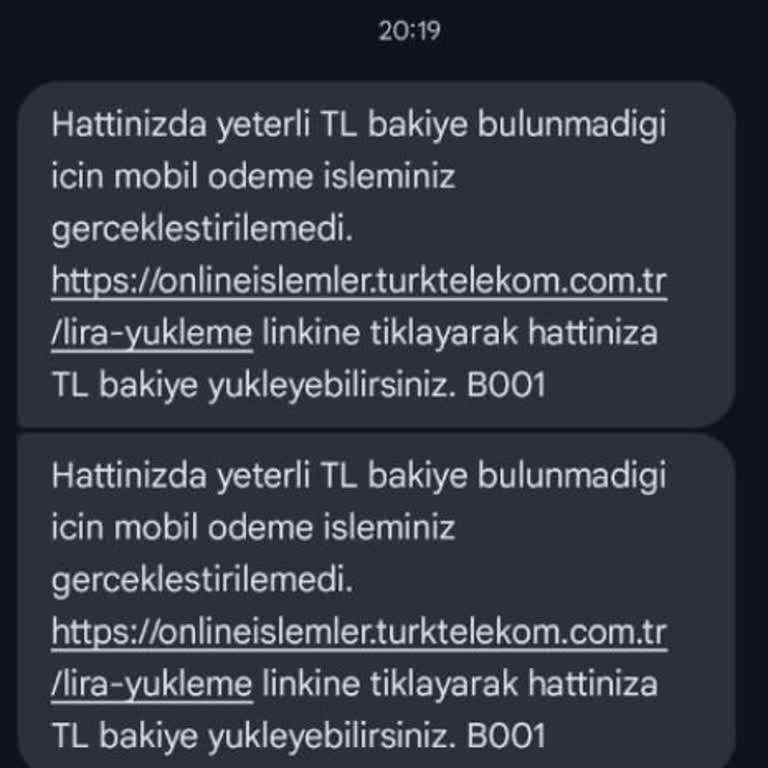 Bimcell Hesap Bakiyesi Sorunu