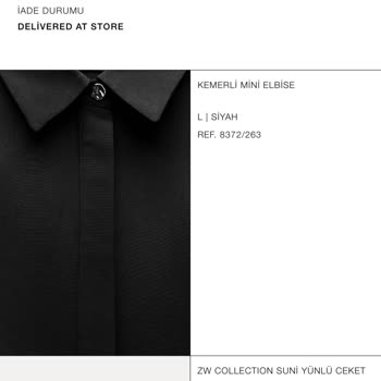 Zara Mağazasındaki İade Sorunu Ve Müşteri Hizmetleri Deneyimi