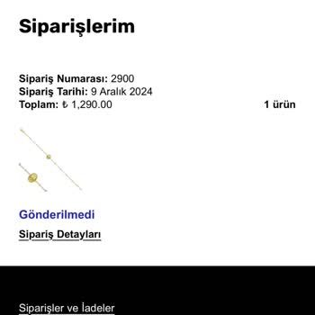 Siparişin Kargoya Verilmemesi Ve İletişimsizlik Sorunu