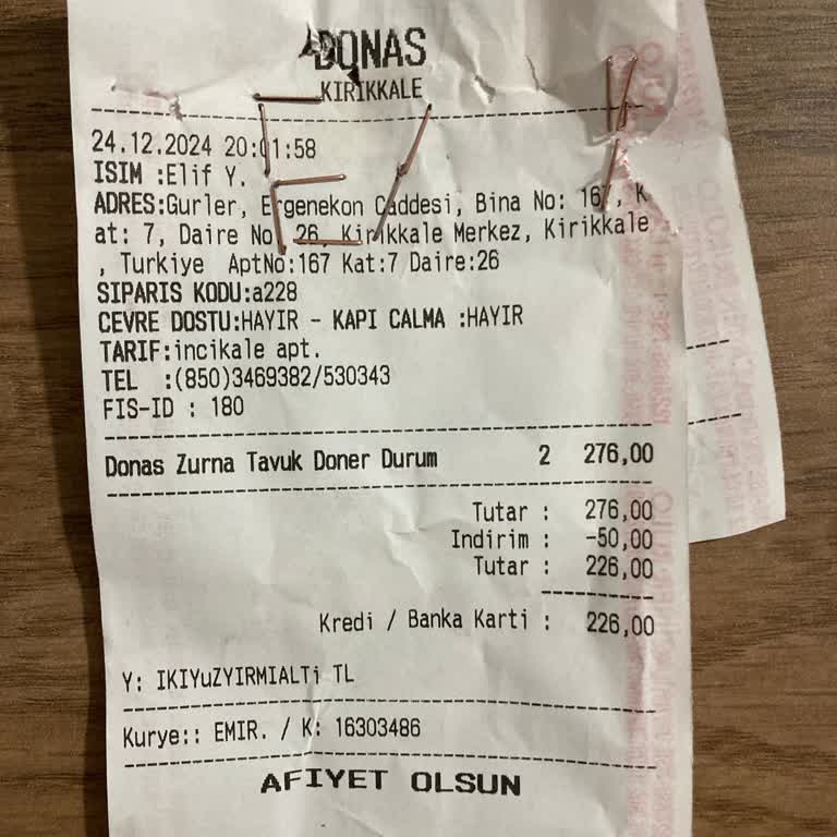 Donas'tan Gelen Hayal Kırıklığı: Sert Ve Soğuk Dürümler