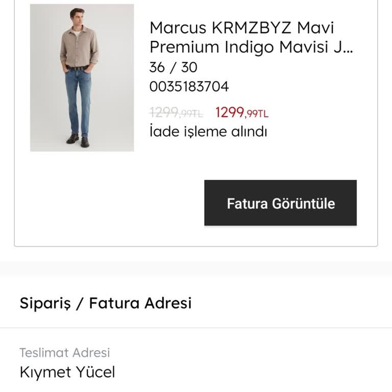 Eksik Ürün İadesi Ve Yavaş İşlem Süreci