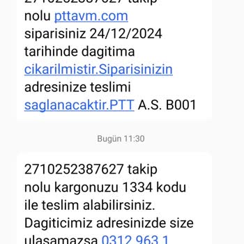 PTT Kargo Teslimat Sorunu: Adrese Gelmeyen Görevli