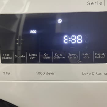 Bosch Çamaşır Makinesi Sorunu Çözülmüyor