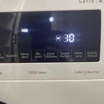 Bosch Çamaşır Makinesi Sorunu Çözülmüyor