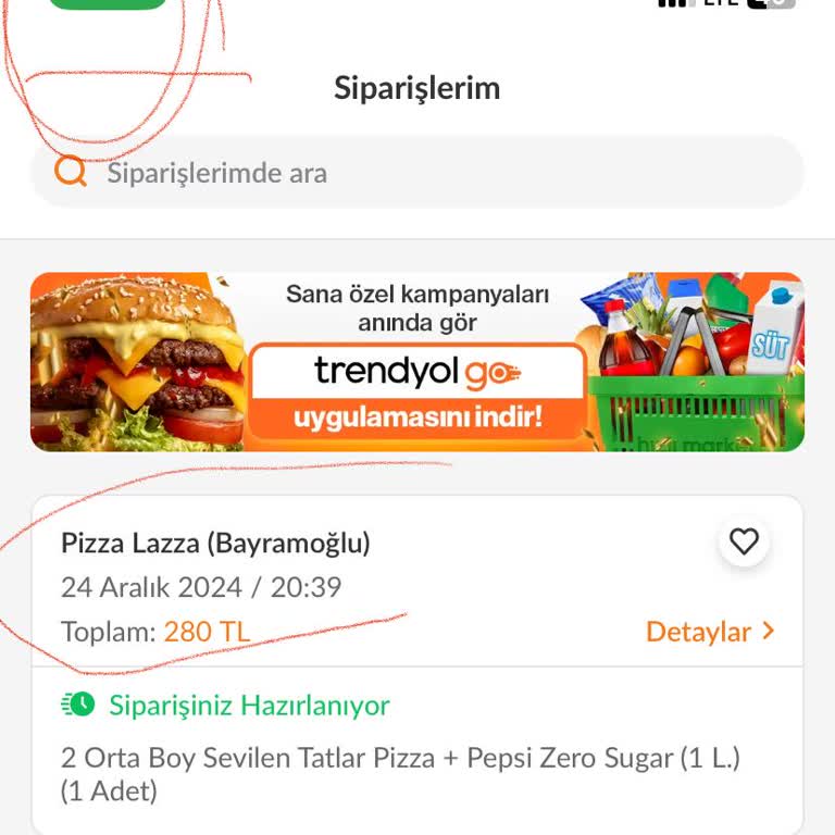 PizzaLazza'dan Geç Gelen Sipariş Ve Sorumsuz Hizmet
