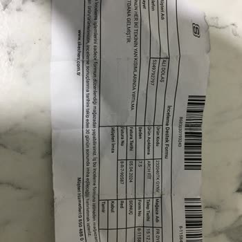 Skechers Ayakkabıda Yırtılma Sorunu Ve Garanti Desteği Eksikliği
