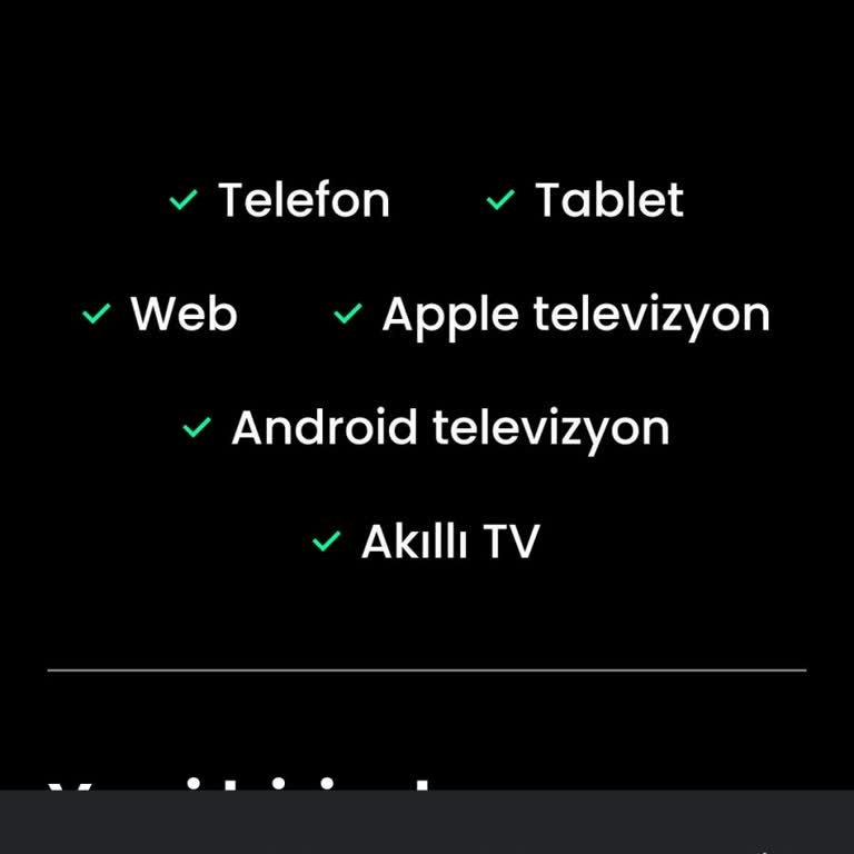 Tabii Uygulamasıyla Webden İzleme Sorunu