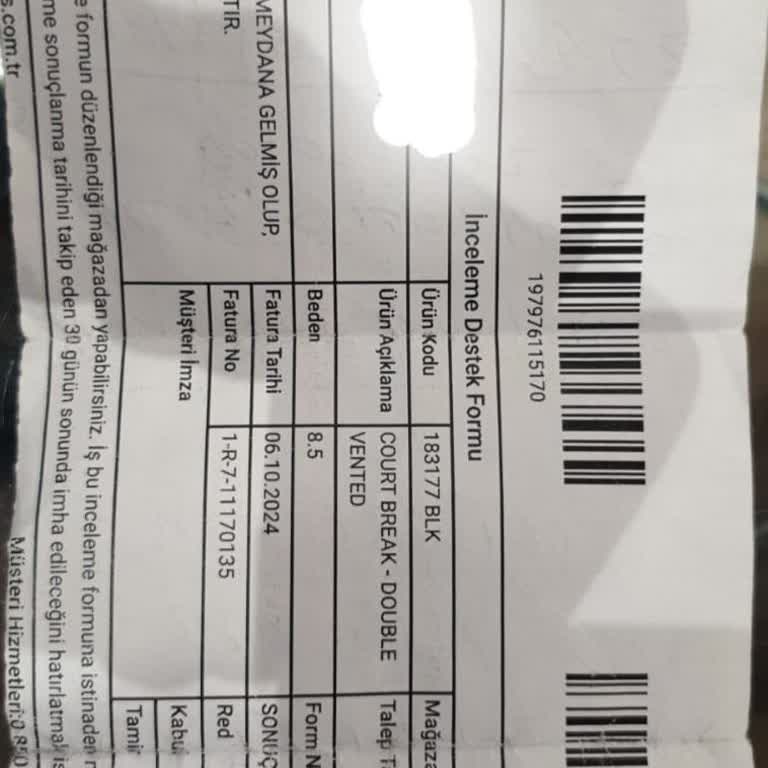 Skechers Ayakkabının Kalitesizliği Ve Red Cevabı