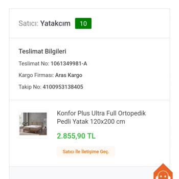 Koçtaş'tan Alınan Yatak Ve İade Sorunu