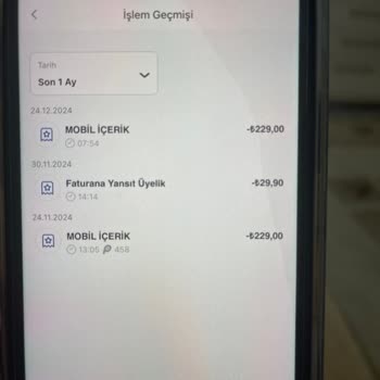 Haberim Olmadan Yapılan Üyelik Ve Faturaya Yansıyan Ek Ücretler