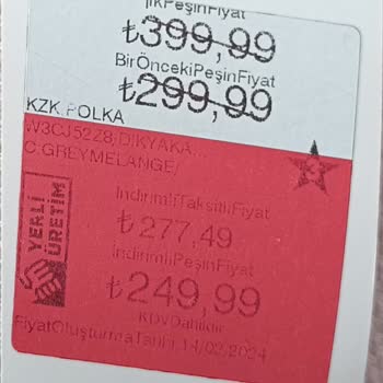 Etiket Fiyatı Yanıltması Ve İade Kararı
