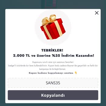 Boyner İndirim Kodu Sorunu