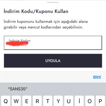 Boyner İndirim Kodu Sorunu