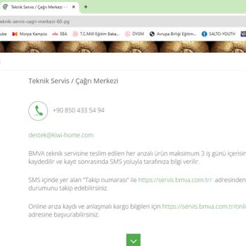 Sensörlü Su Sebili Teknik Servis Sorunu