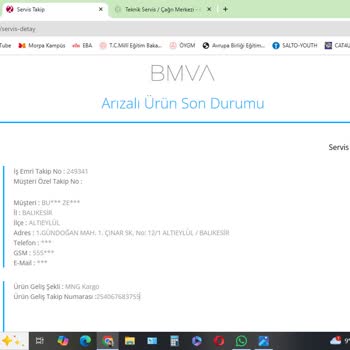 Sensörlü Su Sebili Teknik Servis Sorunu