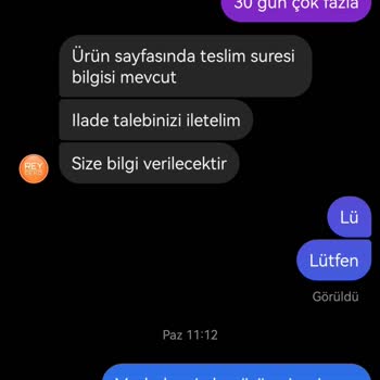 İade Edilmeyen Halı Siparişi Ve İletişim Sorunları