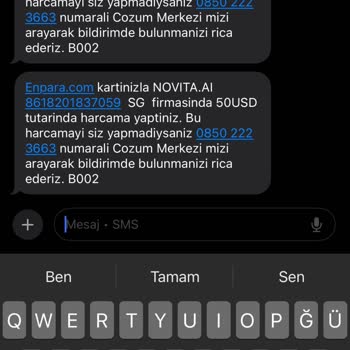 Enpara Kredi Kartıma İzinsiz Çekim Ve Yetersiz Müşteri Hizmetleri