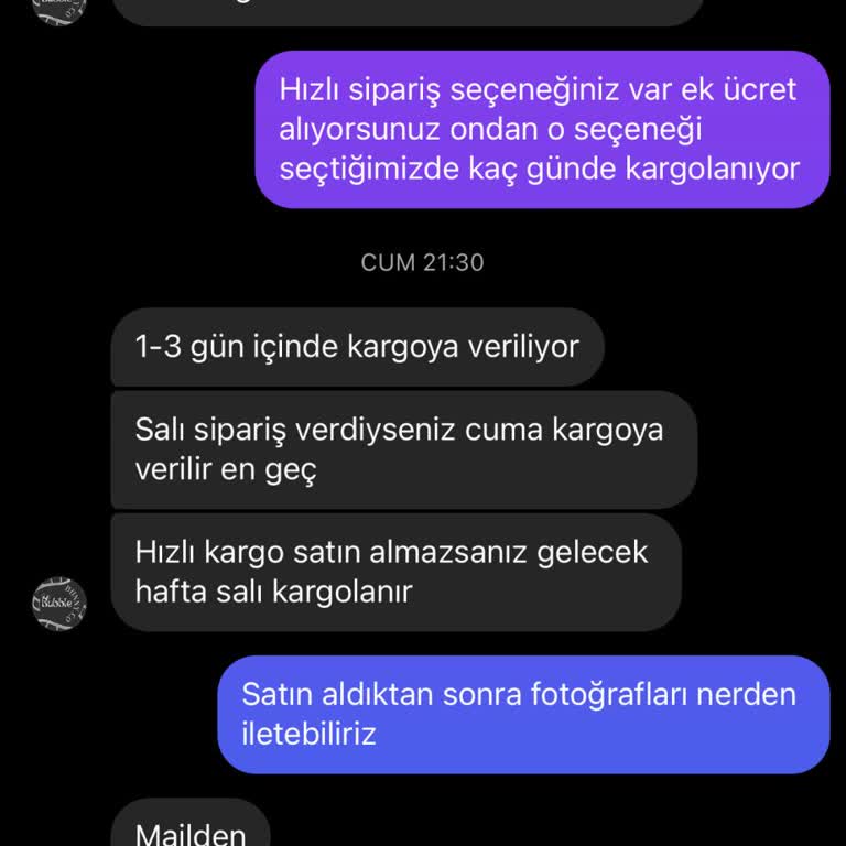 Kargolanmayan Ürün Ve Müşteri Hizmetleri Sorunu