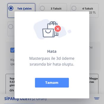LCW Alışveriş Sitesinde Sürekli 5010 Hatası