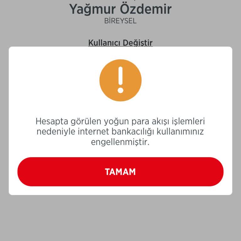 Ziraat Bankası'nda Hesap Engeli Nedeniyle Mağduriyet
