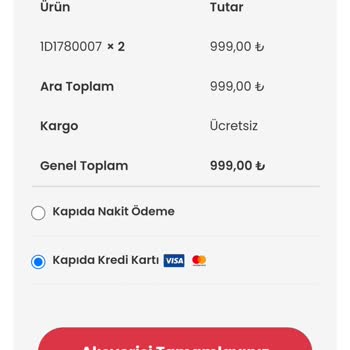 Yanıltıcı Ürün Gönderimi