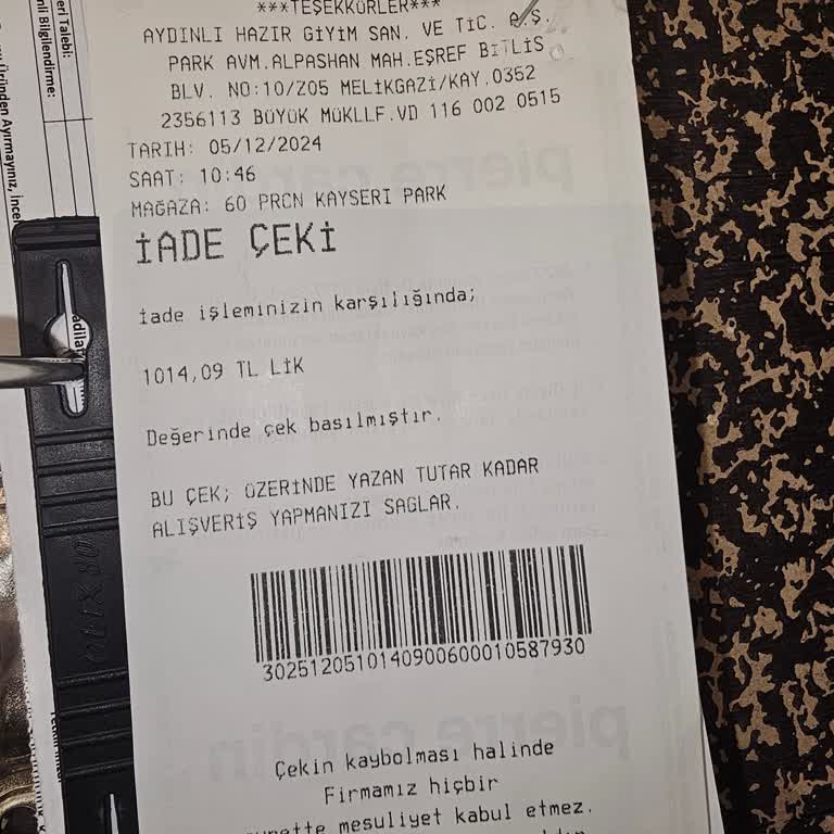 Pier Cardin Çantanın Fermuar Arızası Ve Müşteri Hizmetleri Hayal Kırıklığı