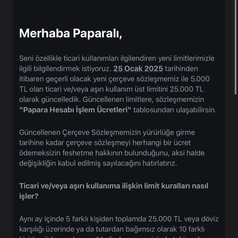 Papara Yanlış Adli İşlem Uyarısı
