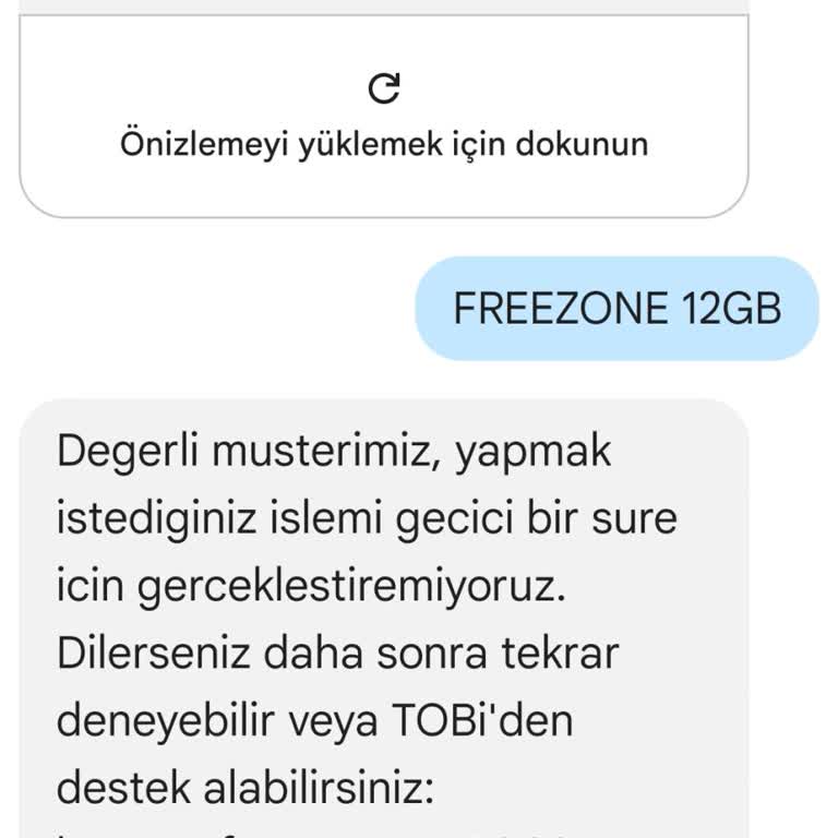 Tarife Geçişinde Yaşanan Sorun
