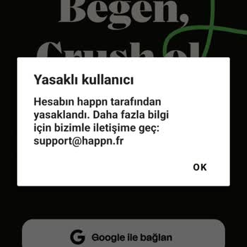 Hesabımın Haksız Yere Yasaklanması