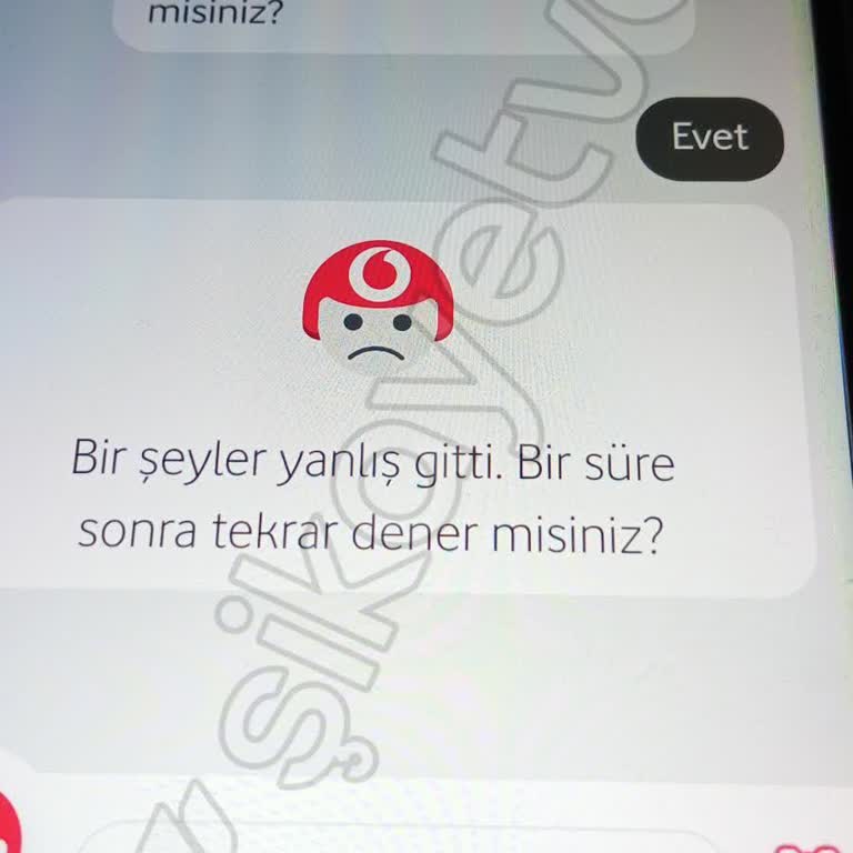 Vodafone İade Kodu Sorunu: Müşteri Hizmetleri Yetersizliği