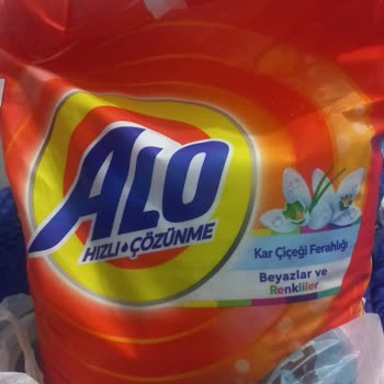 Alo Kar Çiçeği Deterjan Temizlik Sorunu
