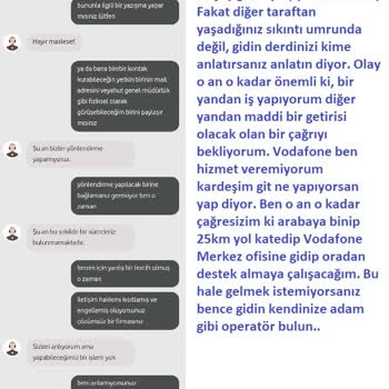 Vodafone Çağrı Yönlendirme Sorunu: Müşteri Mağduriyeti