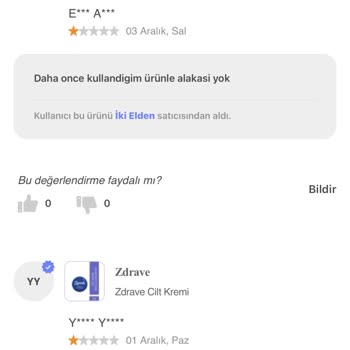 Şüpheli Ürün Deneyimi Ve İade Süreci
