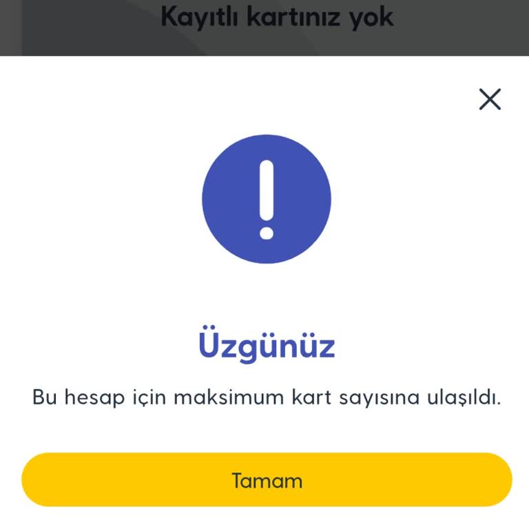 Turkcell Pasaj'da Kart Ekleme Sorunu