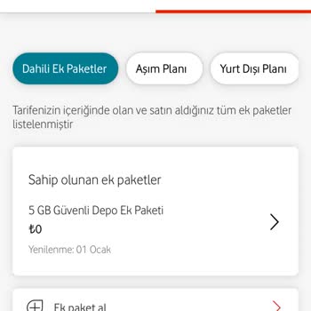 Vodafone'un Hediye İnternet Paketi Sorunu