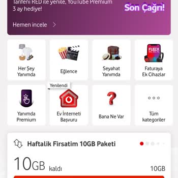 Vodafone'un Hediye İnternet Paketi Sorunu