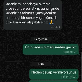 Stokta Olmayan Ürün Ve İade Sorunu